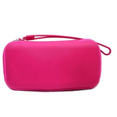 Imagem de Necessaire Multiuso Carteira Feminina Emborrachada com Ziper Handbag Rainbow ideal para praia - COR: Rosa Pink