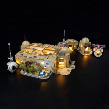 Imagem de Kit de iluminação LED BRIKSMAX para Lego 75290 Mos Eisley Cantina