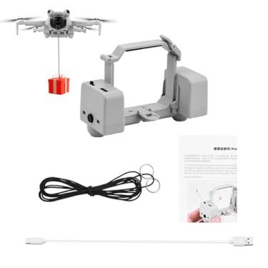 Imagem de LICHIFIT Sistema de drone Airdrop para DJI MINI 4 PRO lançador fotossensível transporte entrega carga útil dispositivo de queda de ar