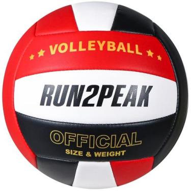 Imagem de Bola de voleibol RUN2PEAK Soft tamanho oficial 5 para jovens adultos