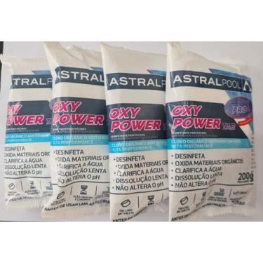 Imagem de CLORO PASTILHAS - 04 UNID. - 200g cd - ASTRALPOOL - AstralPool Fluidra