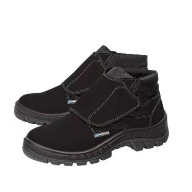 Imagem de BOTA tiras autocolantes MARLUVAS 50B26CB-VEL-BP PRETO BICO PVC CA 4327