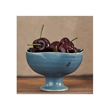 Imagem de URGDWEKJY Conjunto de tigelas de cerâmica para preparação de cozinha, tigelas de cerâmica para sobremesas, lanches, nozes ou molhos, tigela de salada de grande capacidade (B)