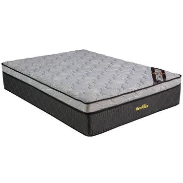 Imagem de Colchao King Size Molas Ensacadas Ortopedico Extra Firme D55 Tipo Latex com Hiper Soft Alto 36cm INMETRO