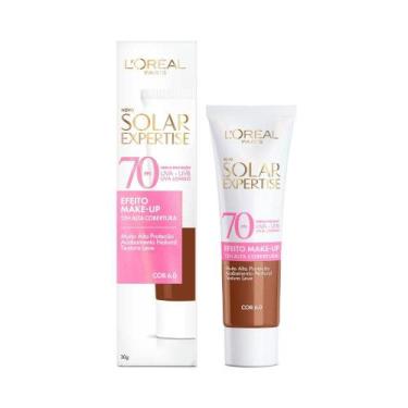 Imagem de Protetor Solar Facial Loreal FPS 70 Expertise Efeito Makeup 6.0 - LOre