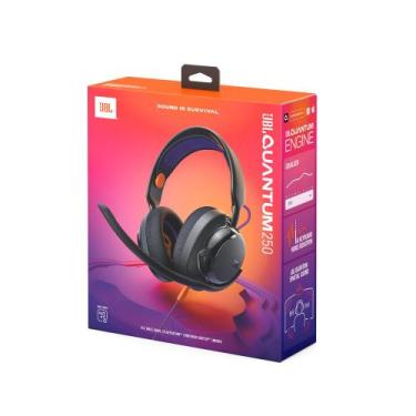 Imagem de Headset Gamer JBL Quantum 250, Drivers 50mm, Microfone Removível, Soft