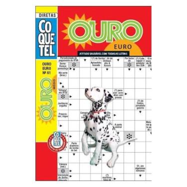 Imagem de Palavras-Cruzadas Diretas Coquetel Ouro Euro 61