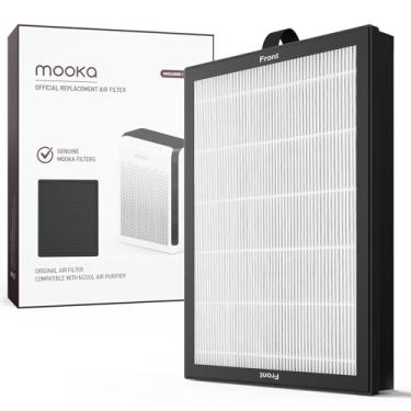 Imagem de MOOKA Filtro HEPA de substituição oficial para purificador de ar M200L (pacote com 1)