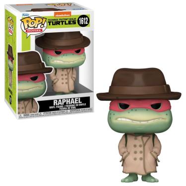 Imagem de Boneco Funko Pop! As Tartarugas Ninja - Raphael de Sobretudo