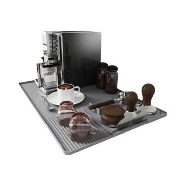 Imagem de Tapete De Silicone Antiderrapante Para Máquina De Café Espresso, Bande