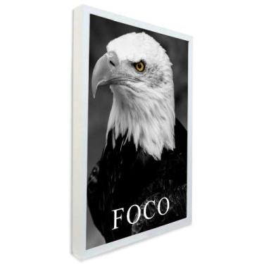 Imagem de Quadro Motivacional Foco da Águia - TACOLADO PAPEL DE PAREDE, 40 x 60c