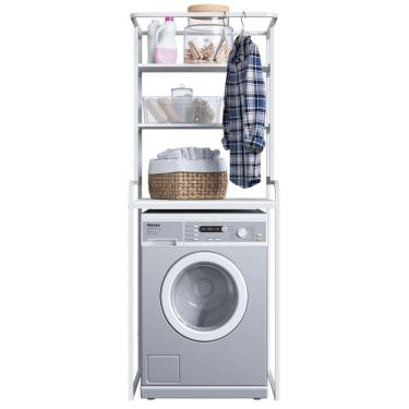 Imagem de Estante Organizadora Para Lavanderia 3 Prateleiras P1065 PP Milani Store