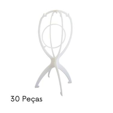Imagem de Kit 30 Suportes Peruca Wigs e Laces - Central dos Cabelos