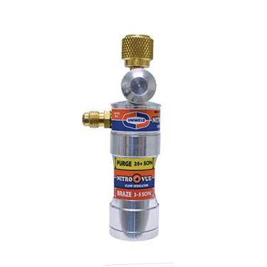 Imagem de Uniweld Indicador de fluxo de nitrogênio NV1 NitroVue, ouro/prata, 220 ml
