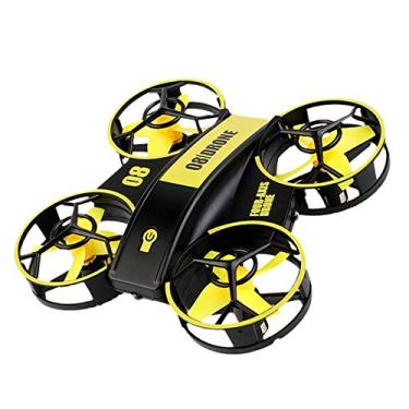 Imagem de Drone ao ar livre - Mini avião controle remoto rolo 360 graus com controle remoto - Drone voador controle remoto 3 velocidades para presentes para meninos e
