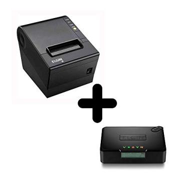 Imagem de Kit Sat Fiscal Elgin Smart + Impressora Não Fiscal Térmica Elgin I9 USB Guilhotina