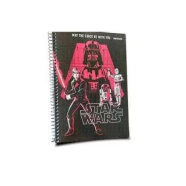 Imagem de Caderno Universitário Jandaia Star Wars 10 Matérias 160 Folhas - Diver