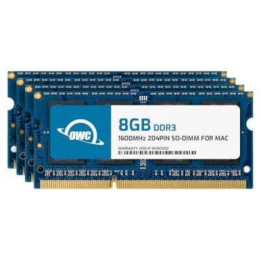 Imagem de OWC Memória SO-DIMMs de 32 GB (4 x 8 GB) PC12800 DDR3L 1600 MHz compatível com modelos iMac 2011-2015 (OWC1600DDR3S32S)