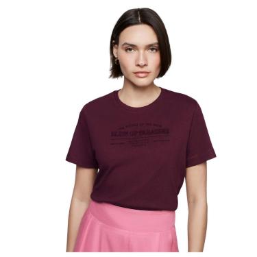 Imagem de Camiseta Reta Decote Redondo Estampada Dzarm-Feminino