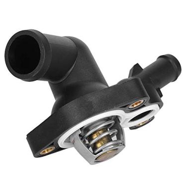 Imagem de Vomeko Termostato de refrigeração do motor com invólucro - Substituição para Mini C-ooper R50 R52 R53 S W11 B16 A Conjunto de termostato e carcaça, número: 11537512733 Caixa do termostato.