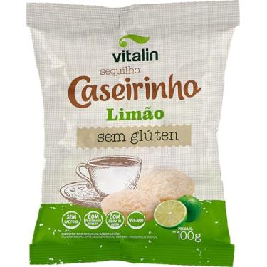 Imagem de Sequilho Caseirinho Sem Glúten Sabor Limão 100g - Vitalin