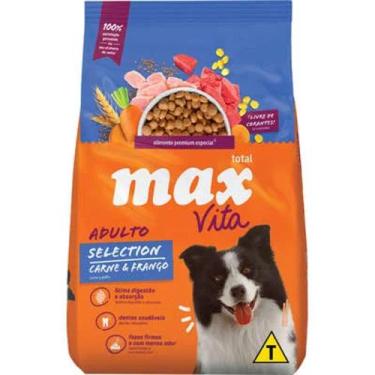 Imagem de Ração para Cachorro Adulto Max Vita Selection Carne e Frango 10,1 Kg