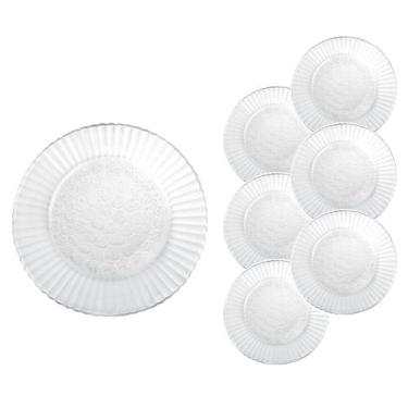 Imagem de Conjunto 6 Prato Primavera Fundo Temperado 22cm Almoço Bar - NADIR FIG