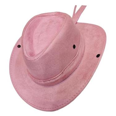Imagem de Chapéu Country Cowboy Adulto Rodeio Festa Boiadeira Camurça Clássico -