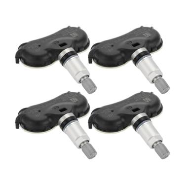 Imagem de INFINAUTO Sensor de pressão de pneu No.42753SNAA83 Sensor TPMS para carro para Honda Civic 2008-2013 Metal Plástico Borracha Preto 4 peças