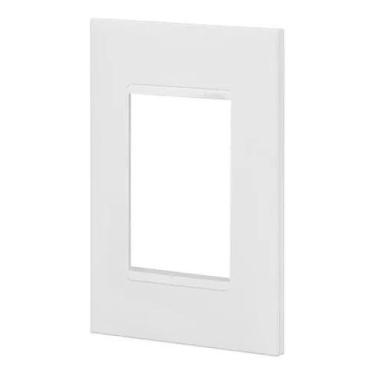 Imagem de Placa 3 postos 4x2 branca 618503bc pial plus + - LEGRAND 