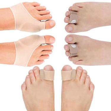 Imagem de Kit 3 Pares Protetor Corretor Joanete alivio da dor Cód-145 - SWG, BEG