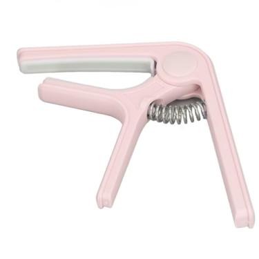 Imagem de Capo de Guitarra, Braçadeira de Afinador de Capo para Guitarra Acústica Ukulele Baixo Banjo Bandolim Acessórios de Instrumento Musical (Rosa empoeirado)