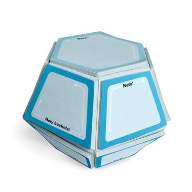 Imagem de Knock Knock Bola de notas adesivas: Sweary Notes Sticky Note Thingy com 12 blocos adesivos trapézios e 1 bloco adesivo hexagonal, 25 folhas cada