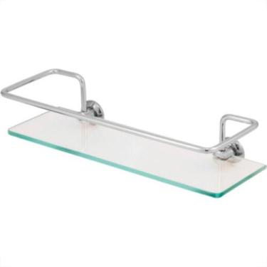 Imagem de Porta Shampoo Vidro Hidrolar Com Haste 30X10Cm