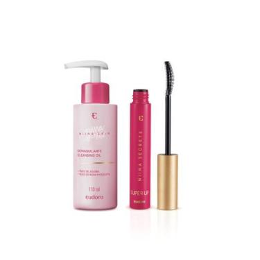 Imagem de Eudora Kit Niina Secrets: Demaquilante 100ml + Máscara Para Cílios 8g