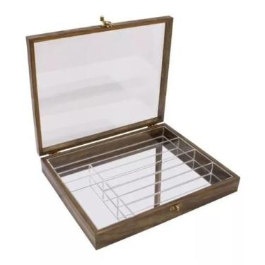 Imagem de Porta Talheres 36x29 com Tampa, Rústico e Preto - STALEKA, RÚSTICO