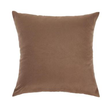 Imagem de Kit 2 Capas De Almofadas Decorativas Suede 45x45 Com Ziper - Viver Bem