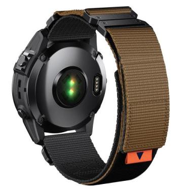 Imagem de Pulseira de Nylon EKINGEEK 26mm para Garmin Fenix 7X/6X/5X Plus