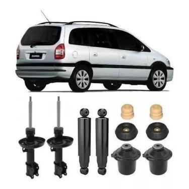 Imagem de 4 Amortecedor Kit Suspensão Zafira 2001 2002 2003 2004 2005 - milleniu