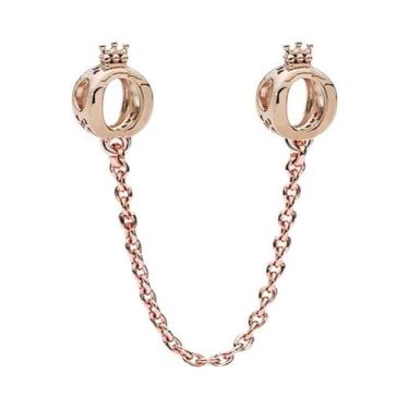 Imagem de Corrente de Prata 925 com Pingente Trevo - Para Pulseiras Pandora, 185