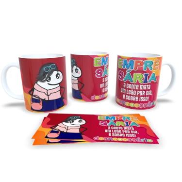 Imagem de Caneca de Porcelana Personalizada Profissões Com Frases Engraçadas e Divertidas (Empresária)