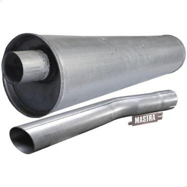 Imagem de Kit Escapamento Silencioso+ Tubo F2000 Motor Mwm 1980 A 1992 - Genéric