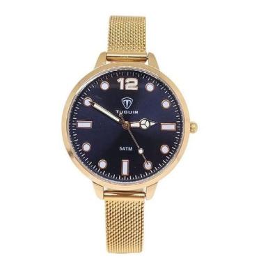 Imagem de Relógio Feminino Relógio Tuguir Analógico Tg227 Rose E Preto