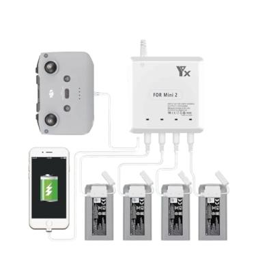 Imagem de Carregador Hub 4 Baterias de Drones DJI Mini 2 e Mini 2 SE