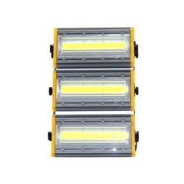 Imagem de Refletor Modular Direcionável Linear 300W Branco-Frio Ip68 - Conecta L