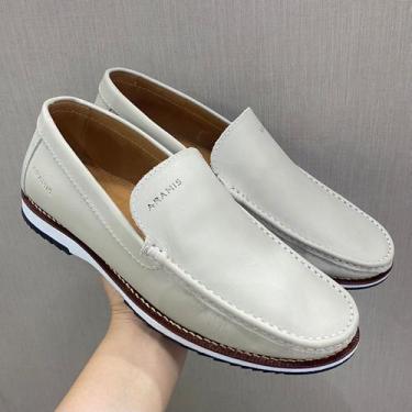 Imagem de Sapato Social Oxfords Masculino Couro Legítimo Confortável Premium Ten