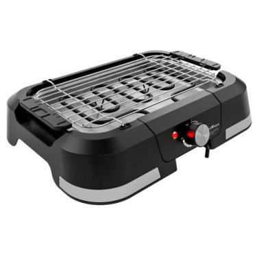 Imagem de Churrasqueira Elétrica De mesa Britânia 1500W de potência BCQ10A, Pret