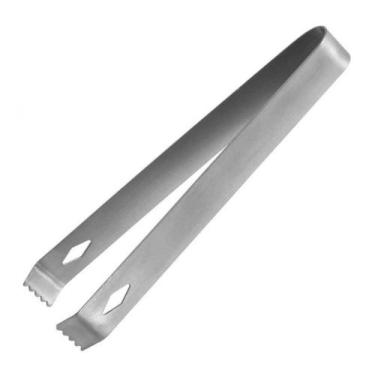 Imagem de Pegador Pinça Para Gelo Pegador Inox Prata - Mimo Style