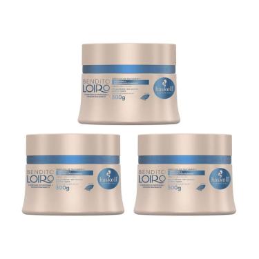 Imagem de Mascara Haskell 300G Bendito Loiro - Kit Com 3Un