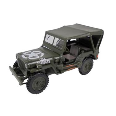 Imagem de OPO 10 - Model car Compatible with Jeep Willys CAPOTEE US Army 1/43 CARARAMA - 813014
